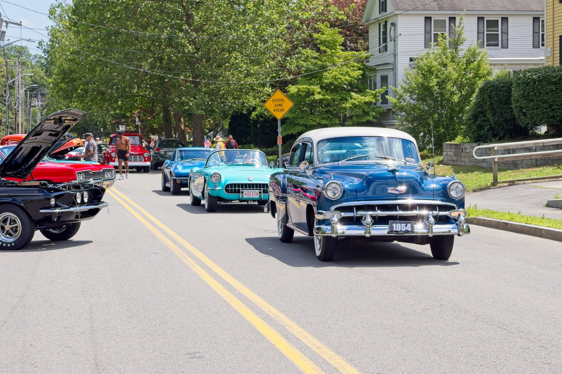 Classic Chevrolet at New England Summer Classic Car Show